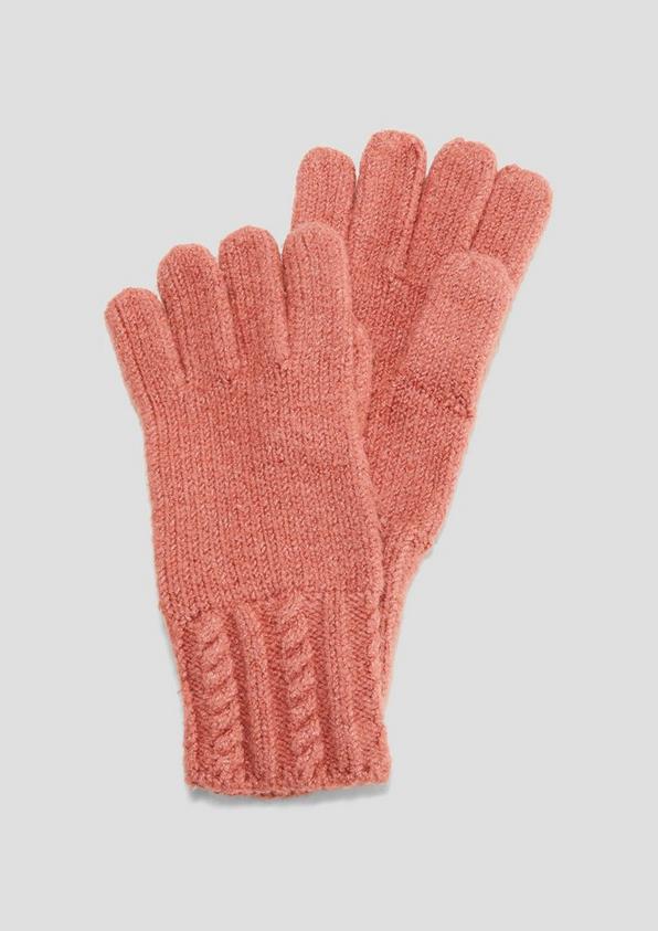 S.Oliver Strickhandschuhe aus Baumwollmix