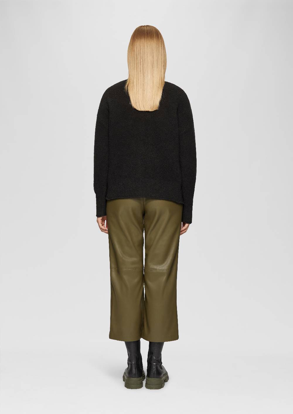 S.Oliver Strickjacke Aus Baumwoll-Bouclé