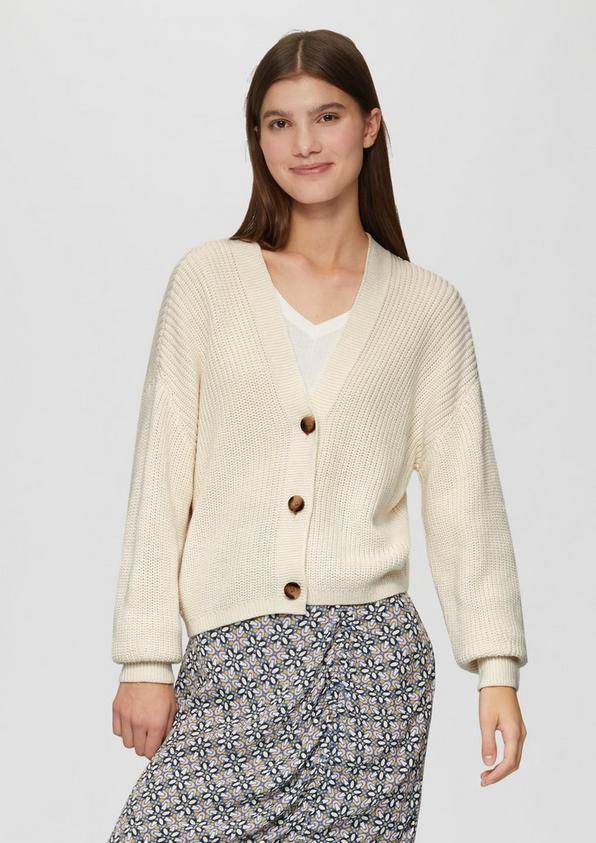 S.Oliver Strickjacke aus Baumwollmix