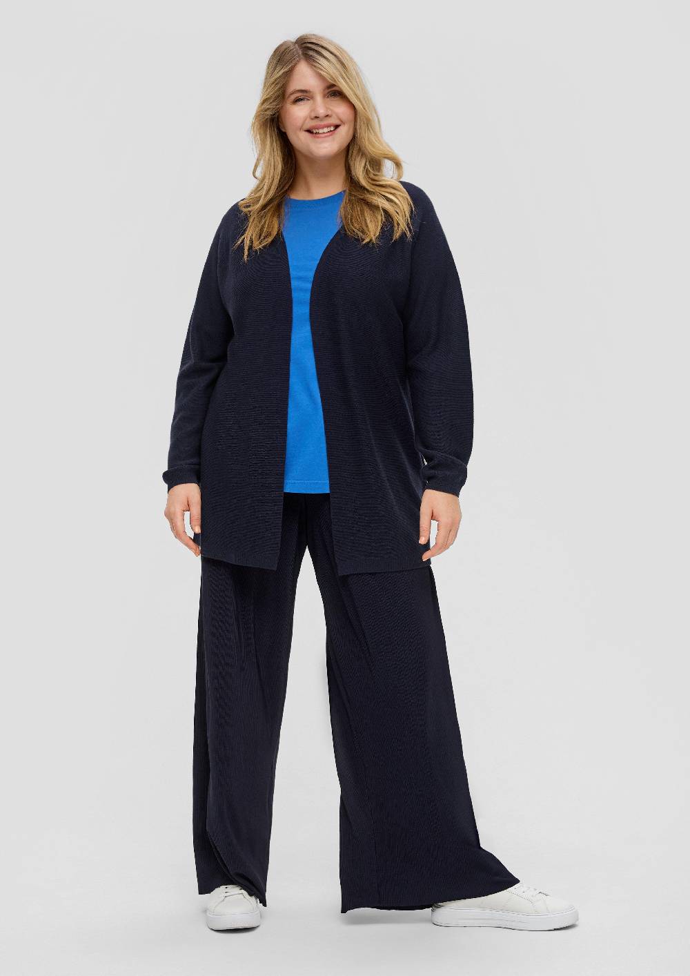 S.Oliver Strickjacke Aus Viskosemix