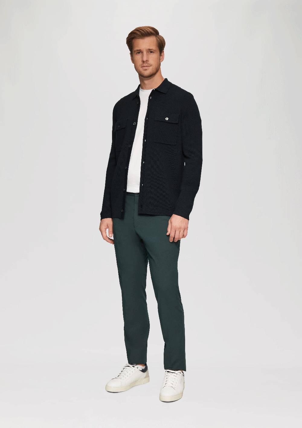 S.Oliver Strickjacke Aus Wollmix