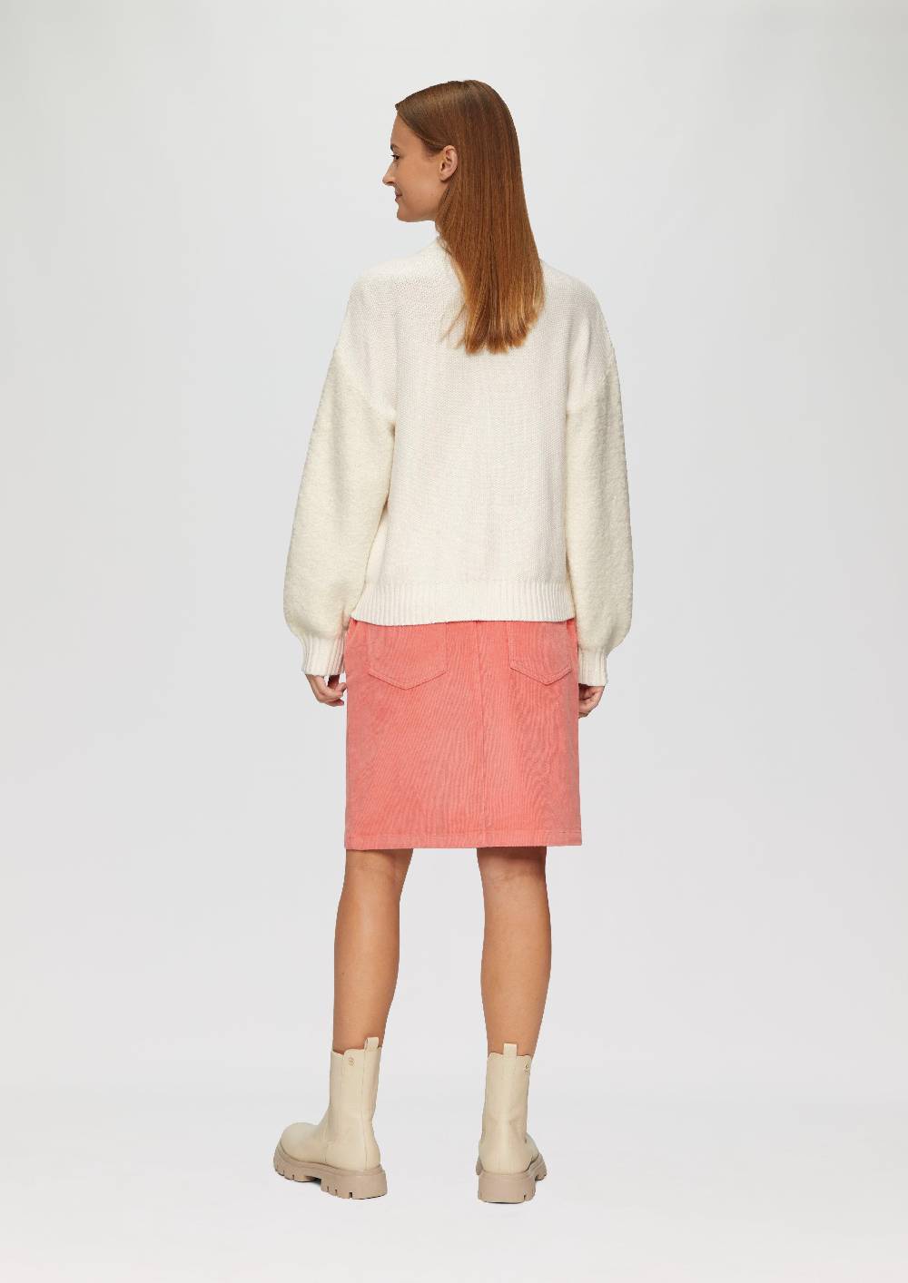 S.Oliver Strickjacke Mit Strukturmix