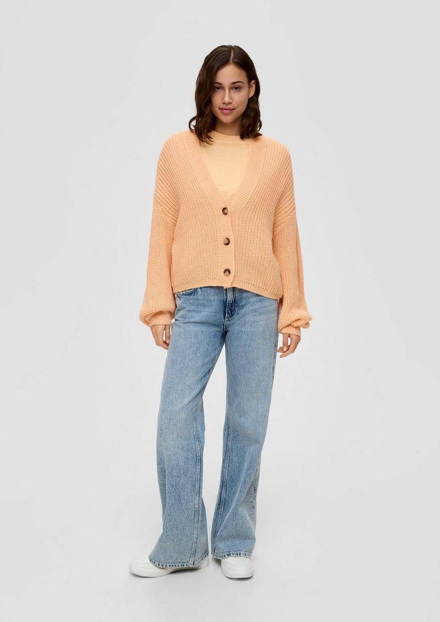 S.Oliver Strickjacke Mit V-Ausschnitt