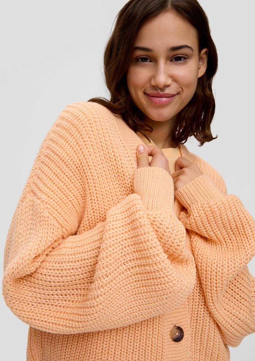 S.Oliver Strickjacke Mit V-Ausschnitt