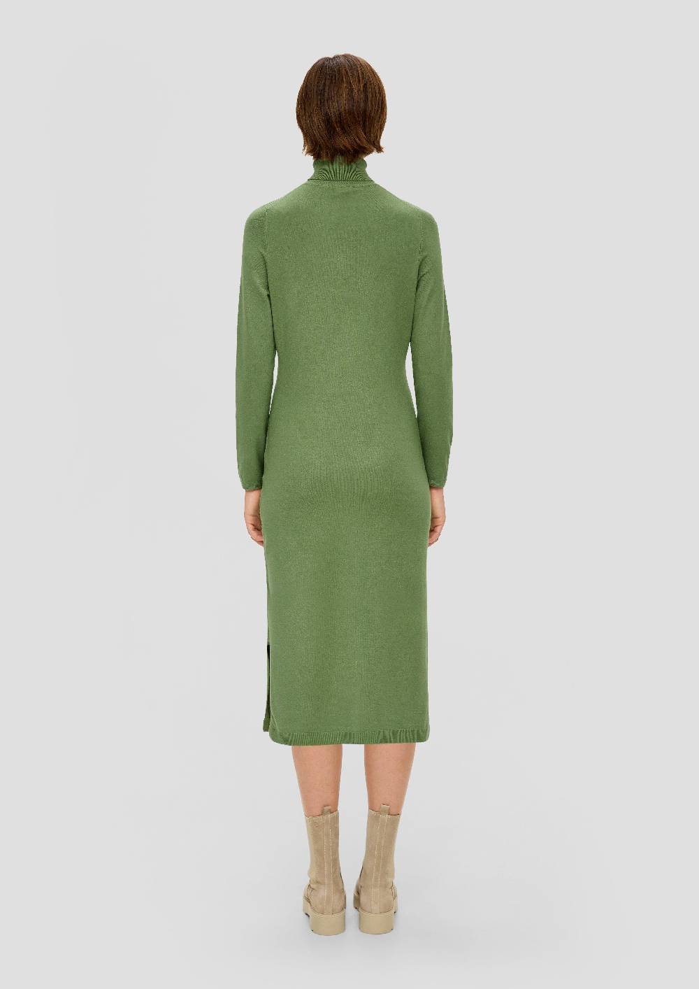 S.Oliver Strickkleid Aus Viskosemix
