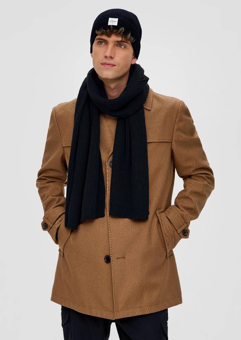 S.Oliver Strickmütze Aus Merinowolle