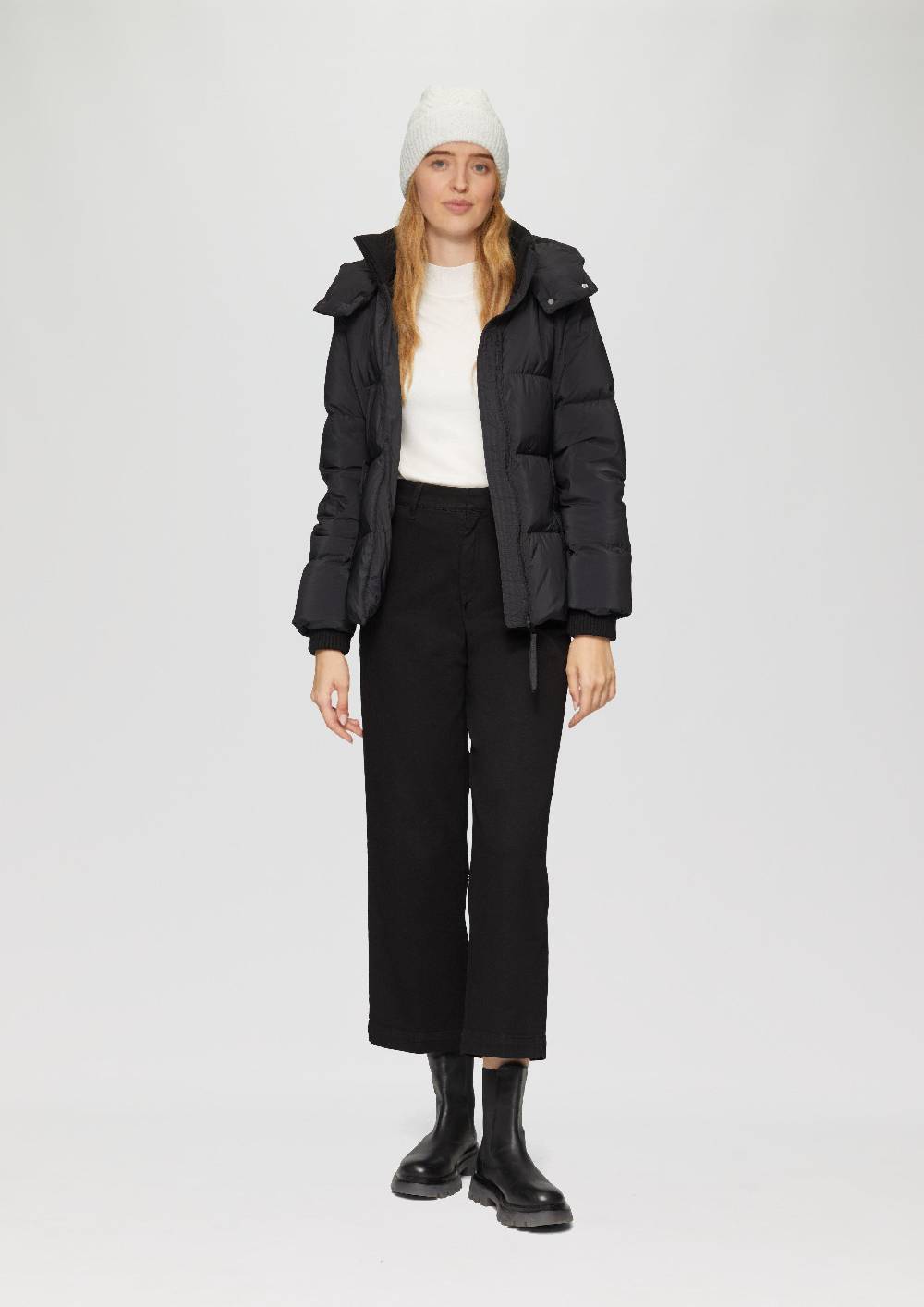 S.Oliver Strickmütze Mit Glitzergarn