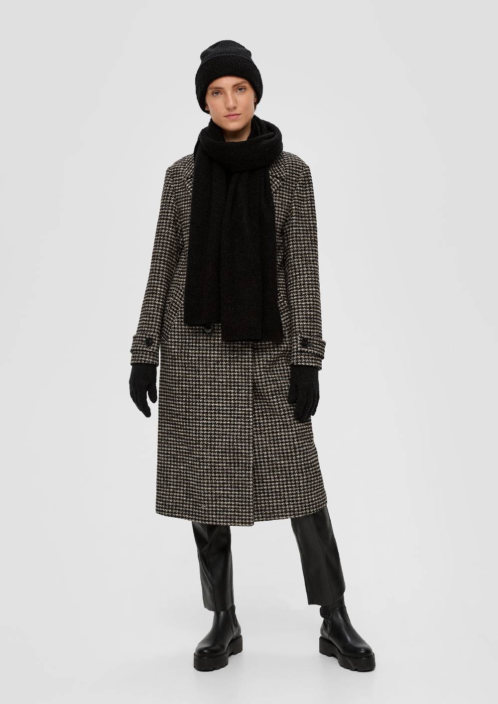 S.Oliver Strickmütze Mit Wolle