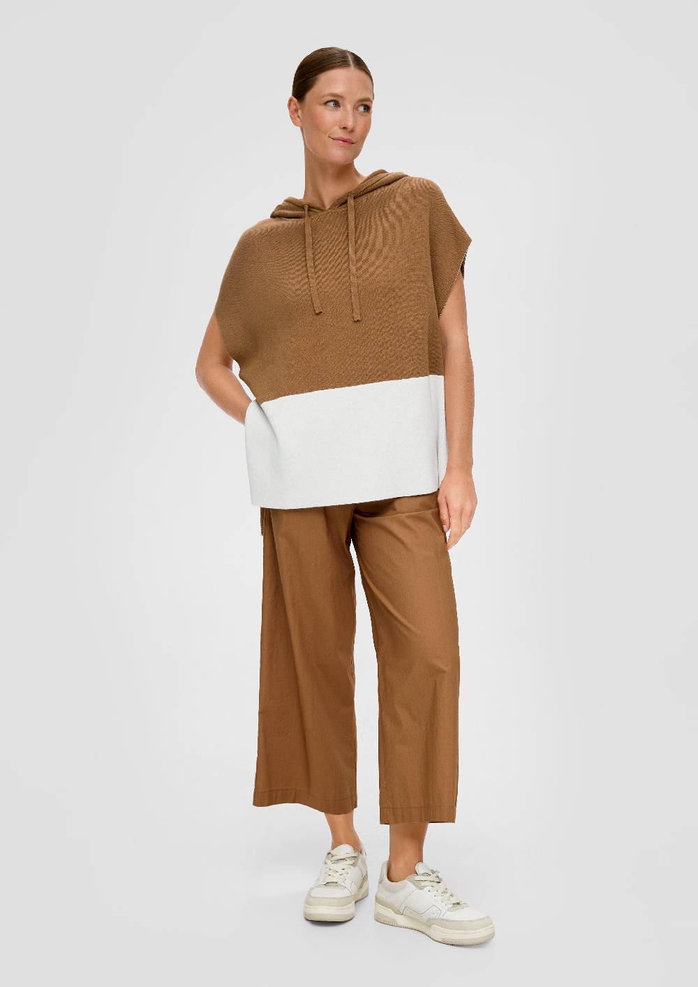 S.Oliver Strickponcho Aus Viskosemix