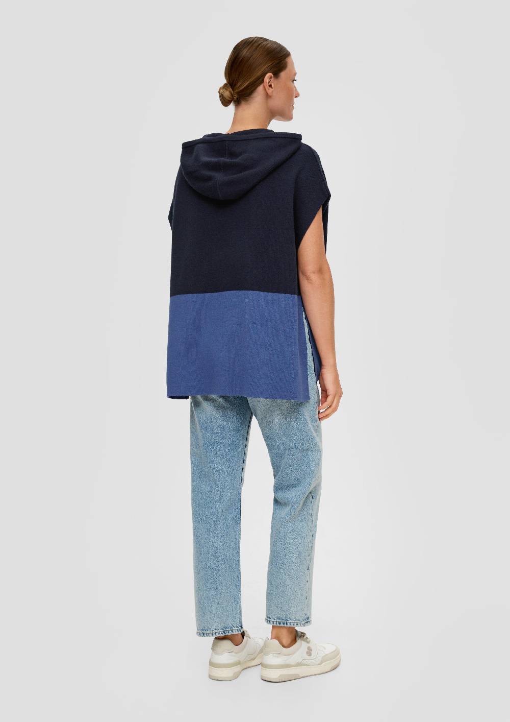 S.Oliver Strickponcho Aus Viskosemix