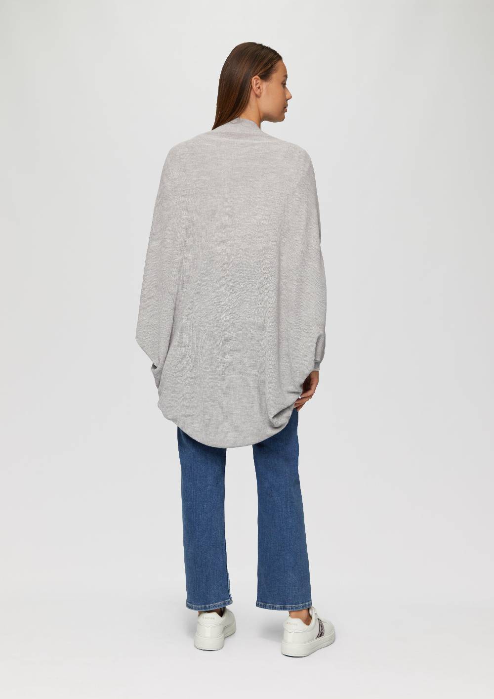 S.Oliver Strickponcho Aus Viskosemix