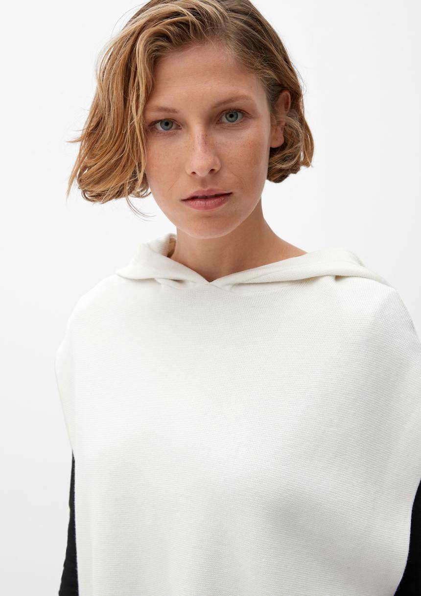 S.Oliver Strickponcho Mit Kapuze