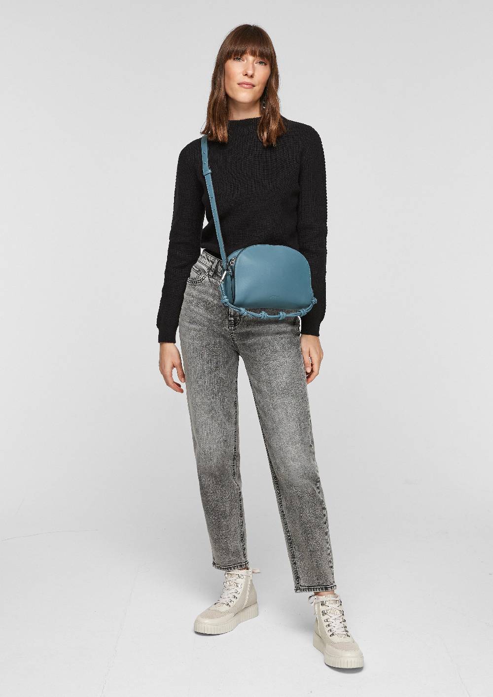 S.Oliver Strickpulli Mit Stehkragen