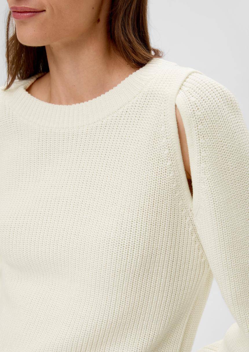 S.Oliver Strickpullover Aus Baumwollmix