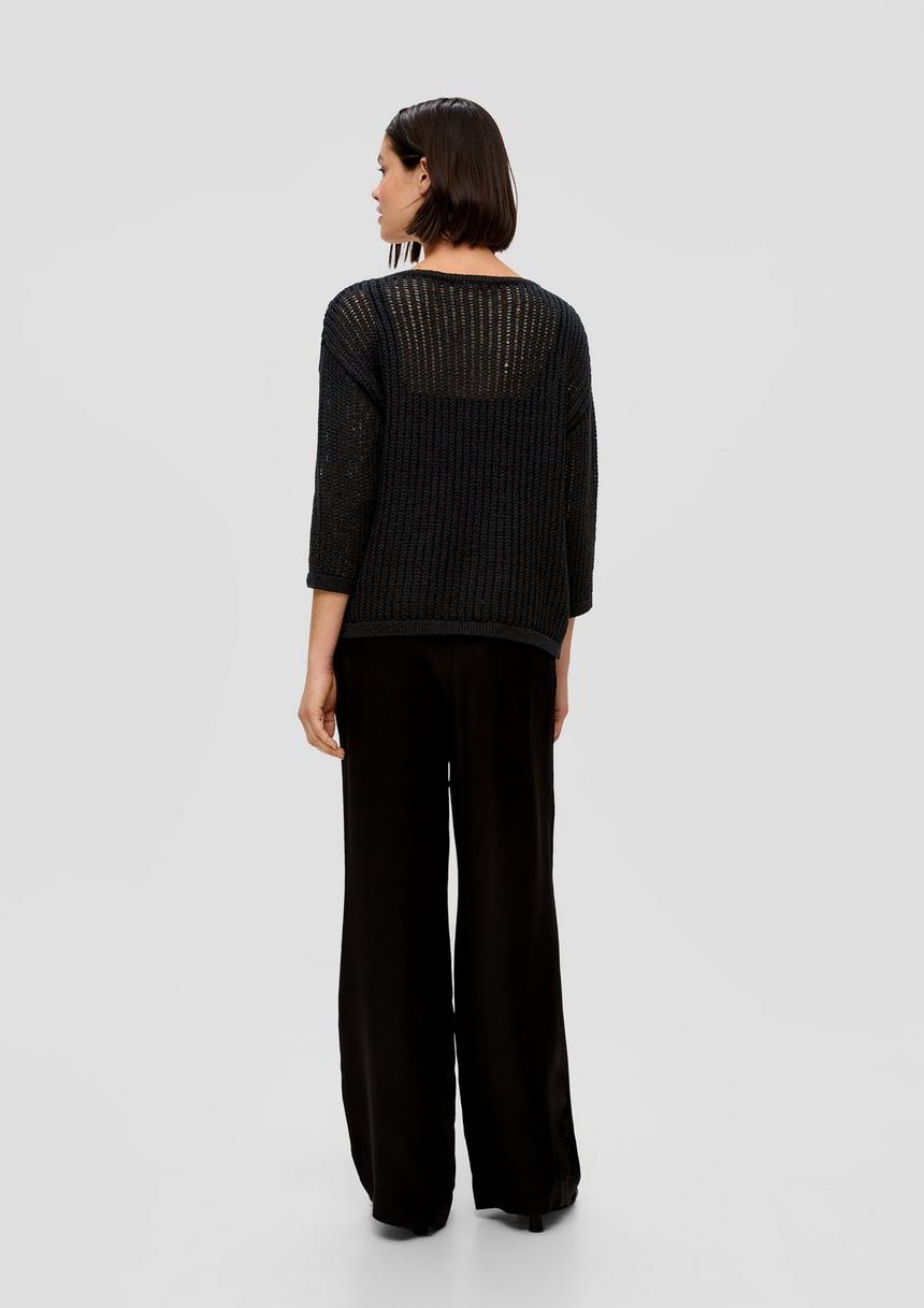 S.Oliver Strickpullover Aus Baumwollmix