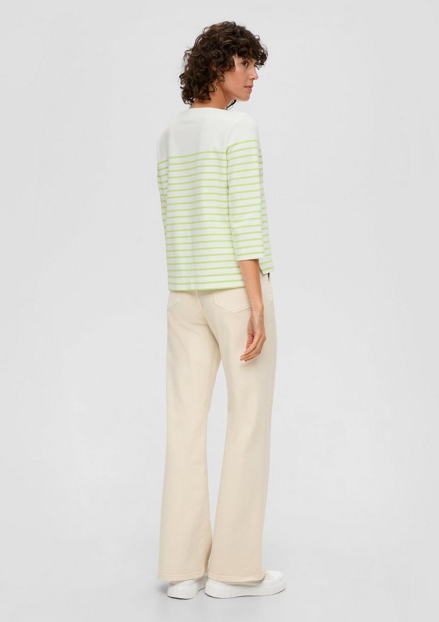 S.Oliver Strickpullover Aus Baumwollstretch