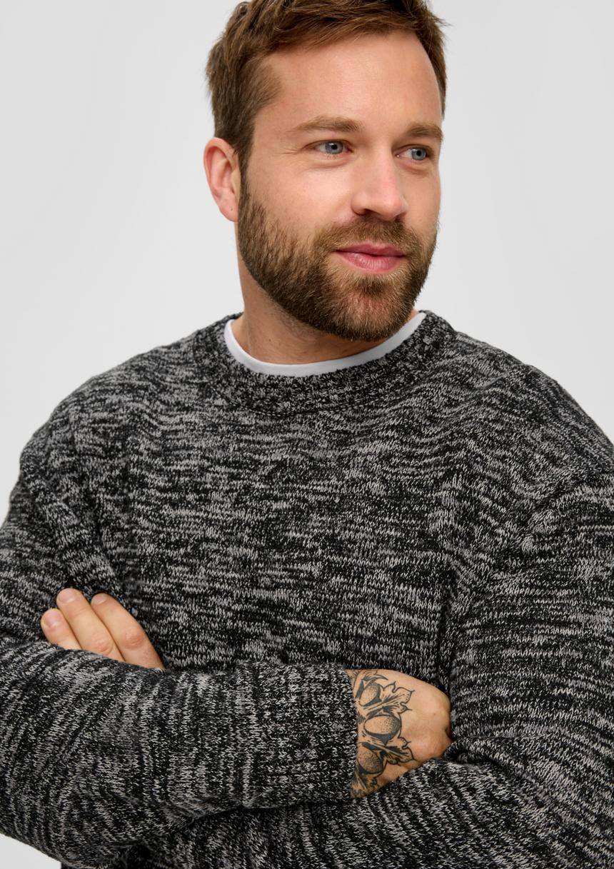 S.Oliver Strickpullover Aus Effektgarn