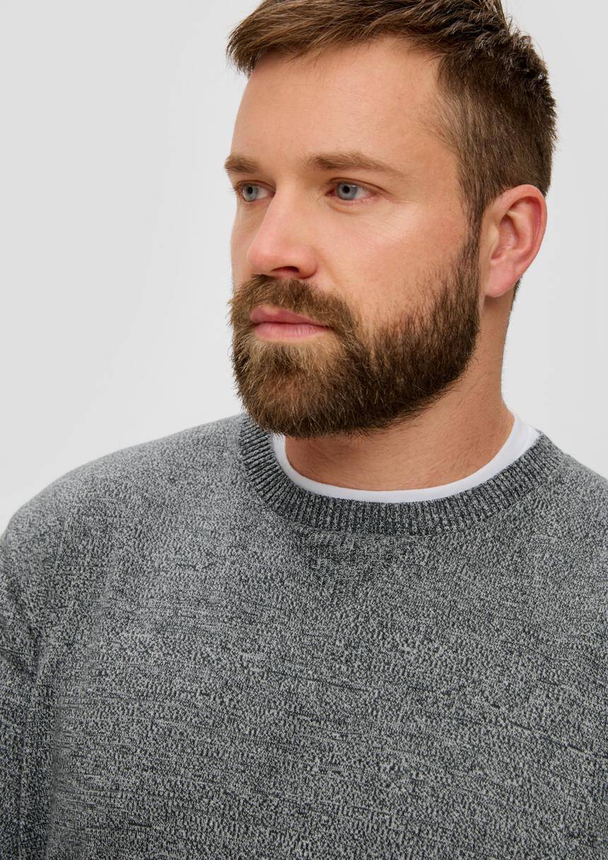 S.Oliver Strickpullover Aus Effektgarn
