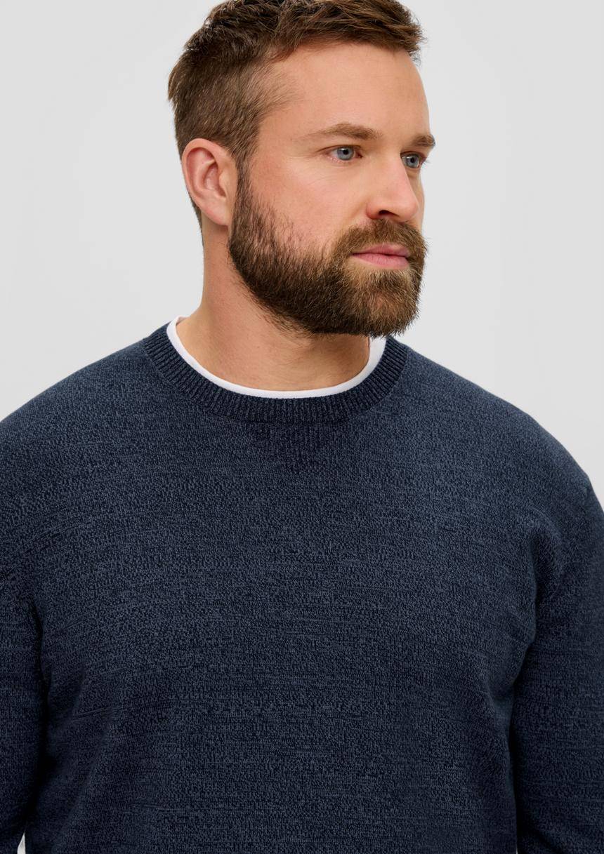 S.Oliver Strickpullover Aus Effektgarn