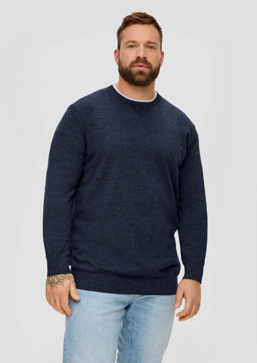 S.Oliver Strickpullover aus Effektgarn