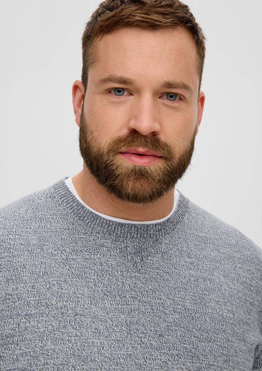 S.Oliver Strickpullover Aus Effektgarn