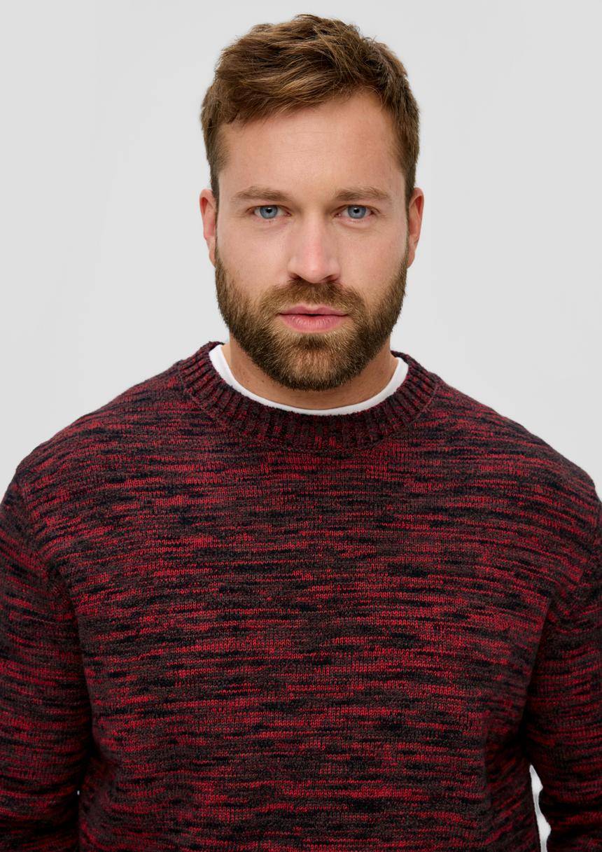 S.Oliver Strickpullover Aus Effektgarn