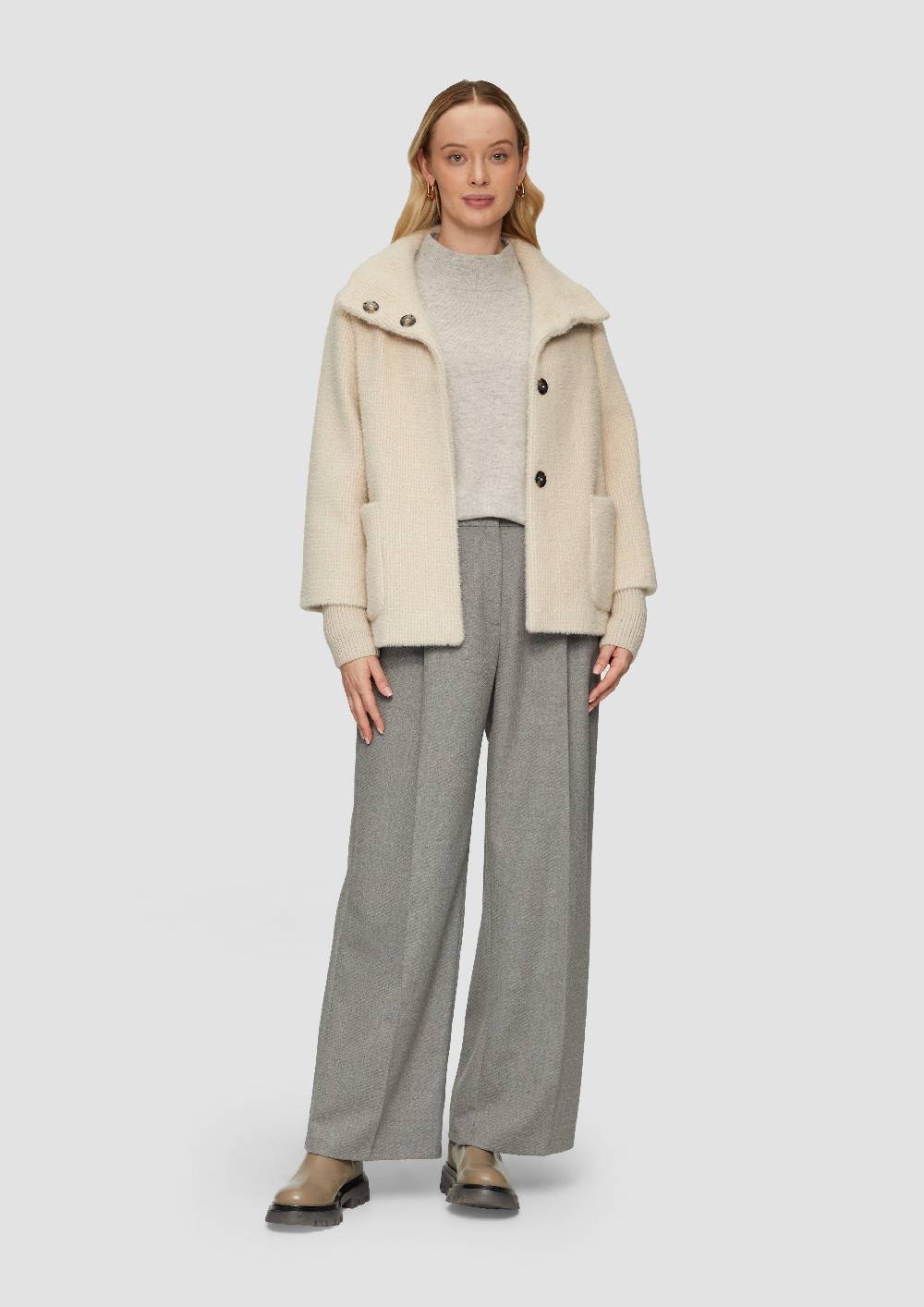 S.Oliver Strickpullover Aus Kaschmirmix