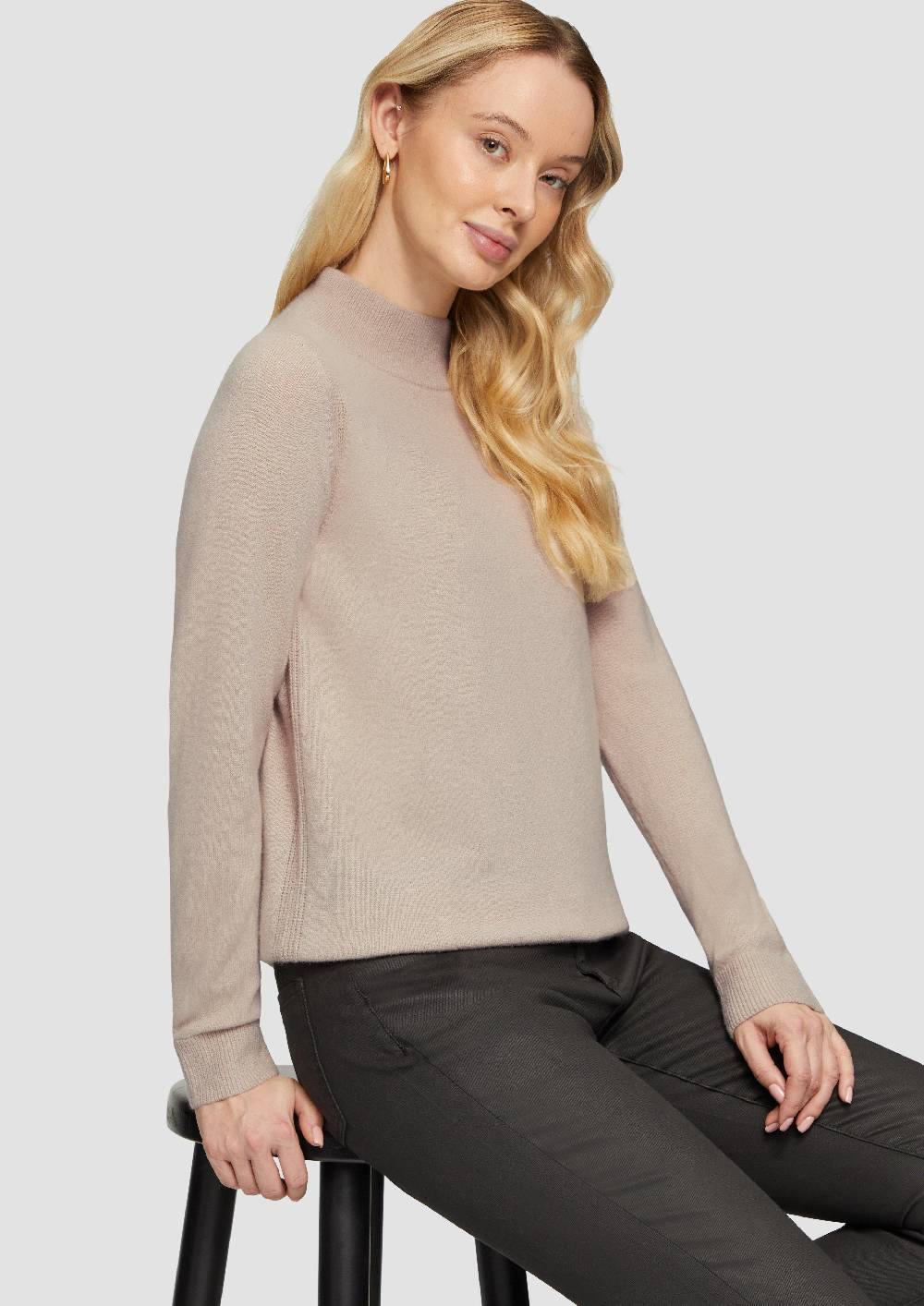S.Oliver Strickpullover Aus Kaschmirmix