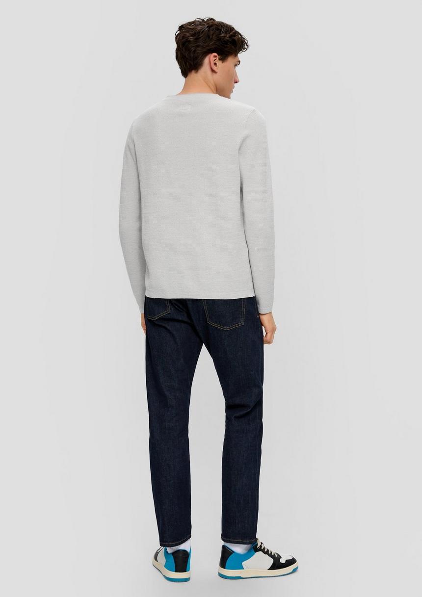 S.Oliver Strickpullover Aus Reiner Baumwolle