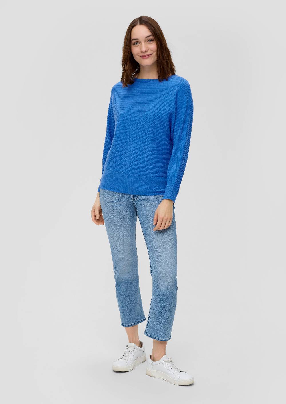 S.Oliver Strickpullover Aus Viskosemix