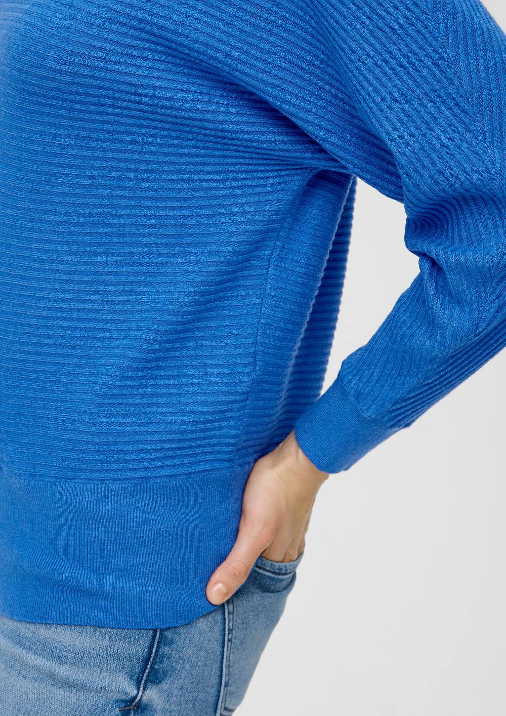 S.Oliver Strickpullover Aus Viskosemix