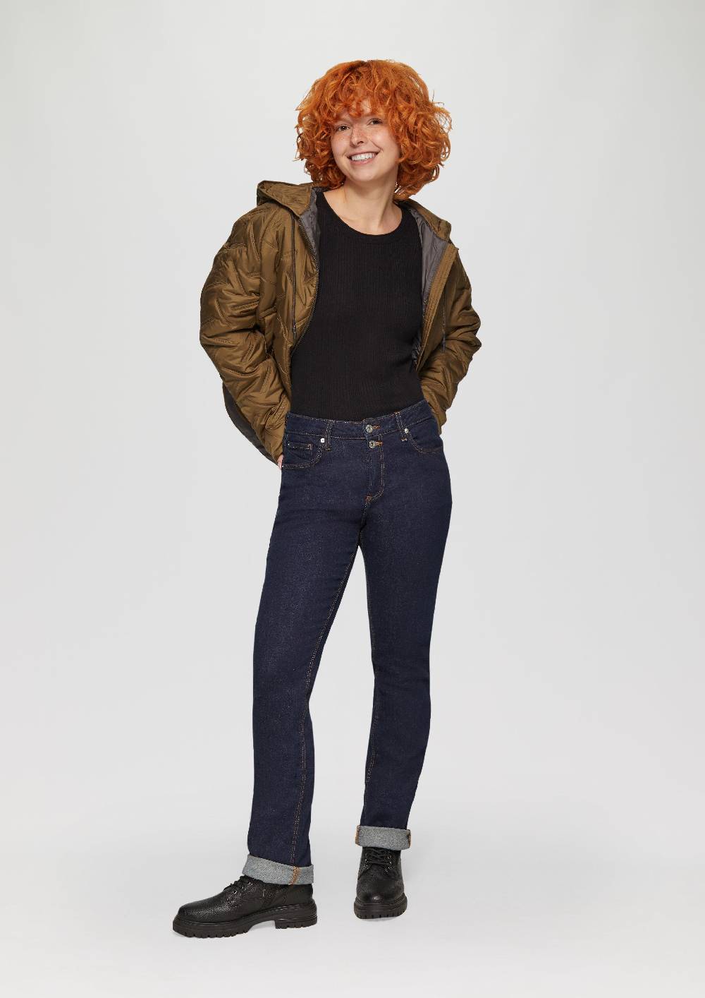 S.Oliver Strickpullover Aus Viskosemix