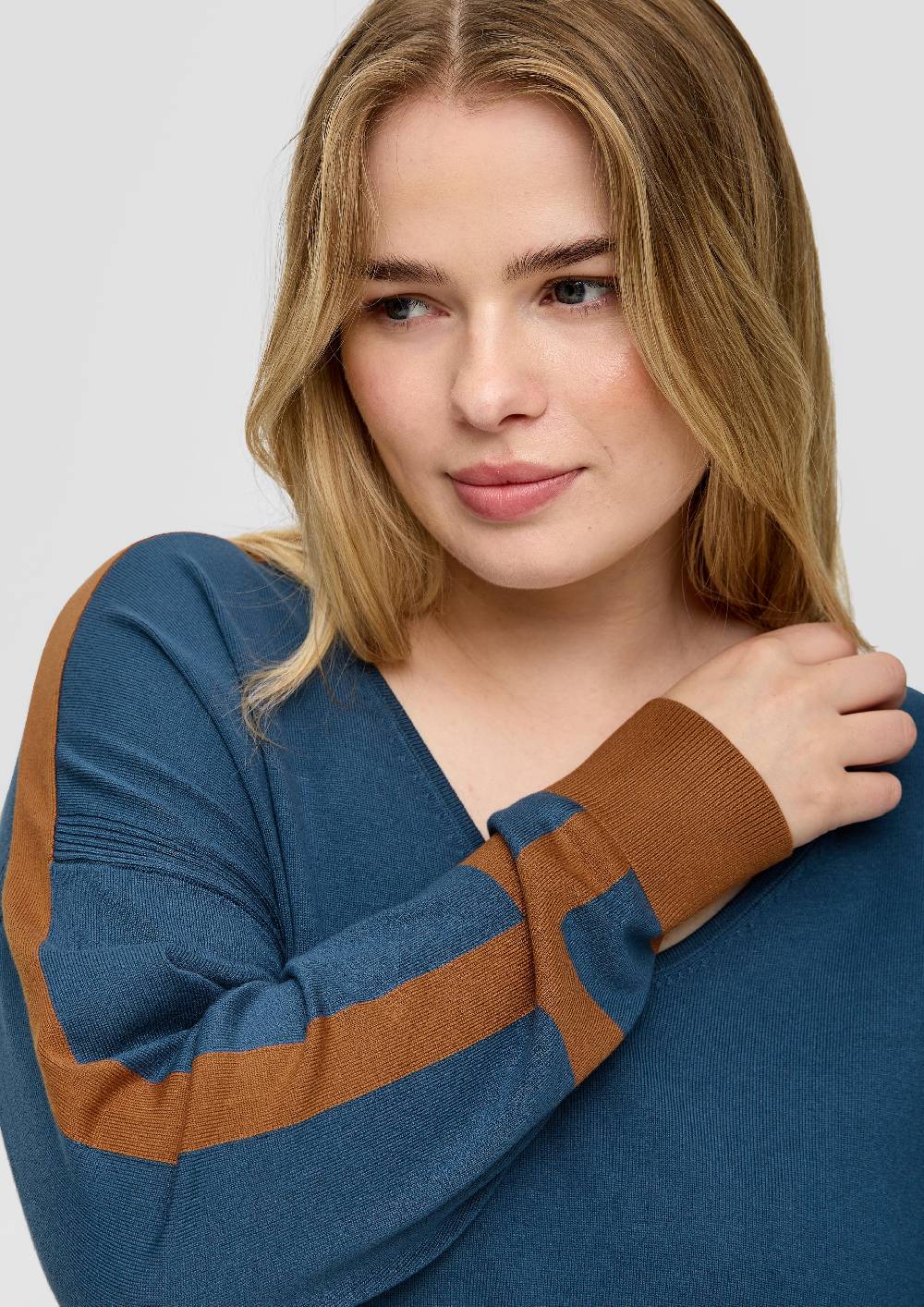 S.Oliver Strickpullover Aus Viskosemix