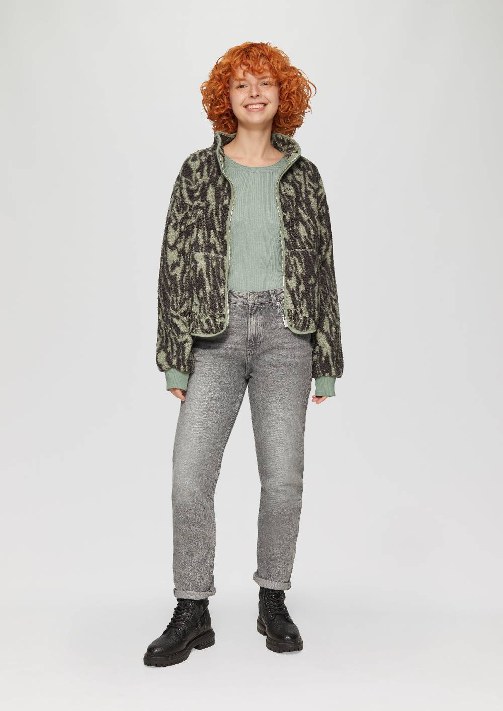 S.Oliver Strickpullover Aus Viskosemix