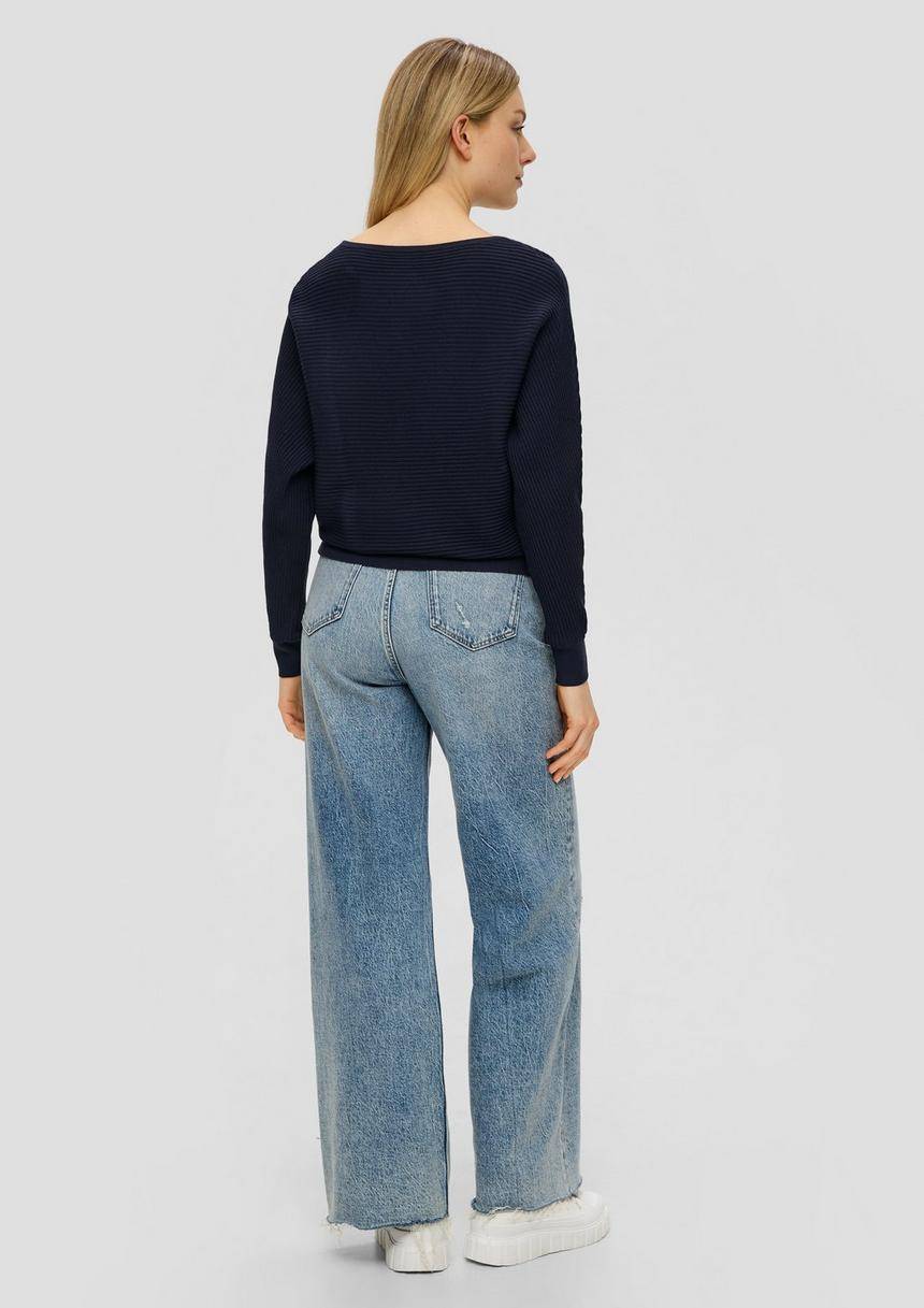 S.Oliver Strickpullover Aus Viskosemix