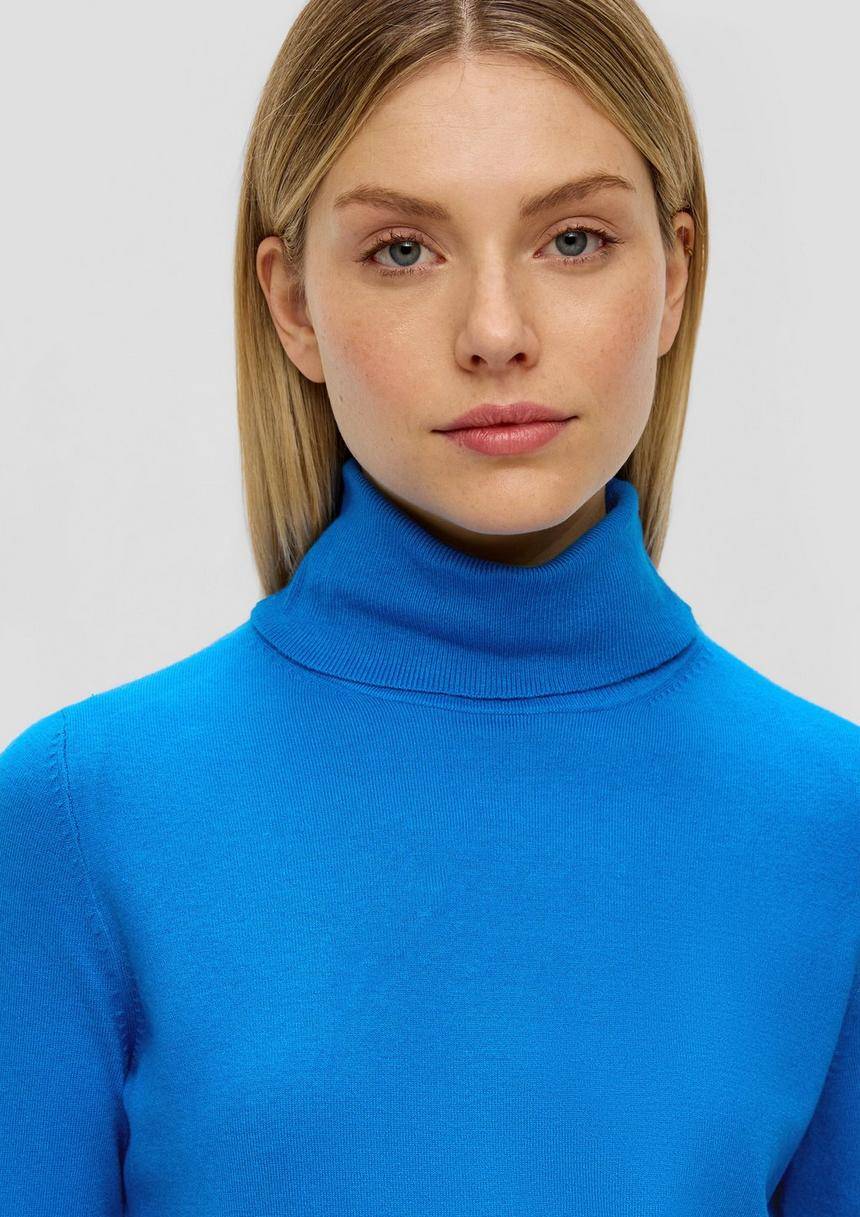 S.Oliver Strickpullover Aus Viskosemix