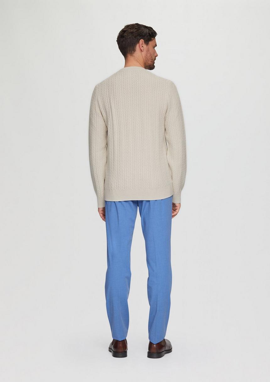 S.Oliver Strickpullover Aus Wollmix Mit Zopfmuster