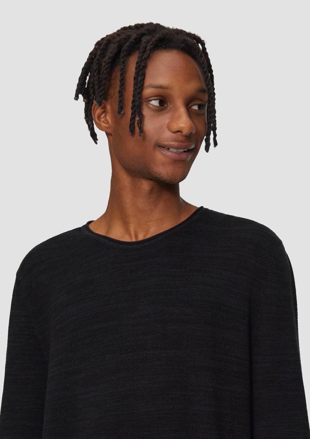 S.Oliver Strickpullover In Melange-Optik