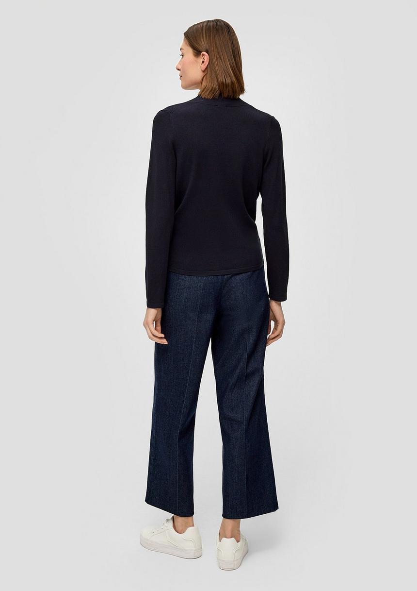 S.Oliver Strickpullover In Wickel-Optik
