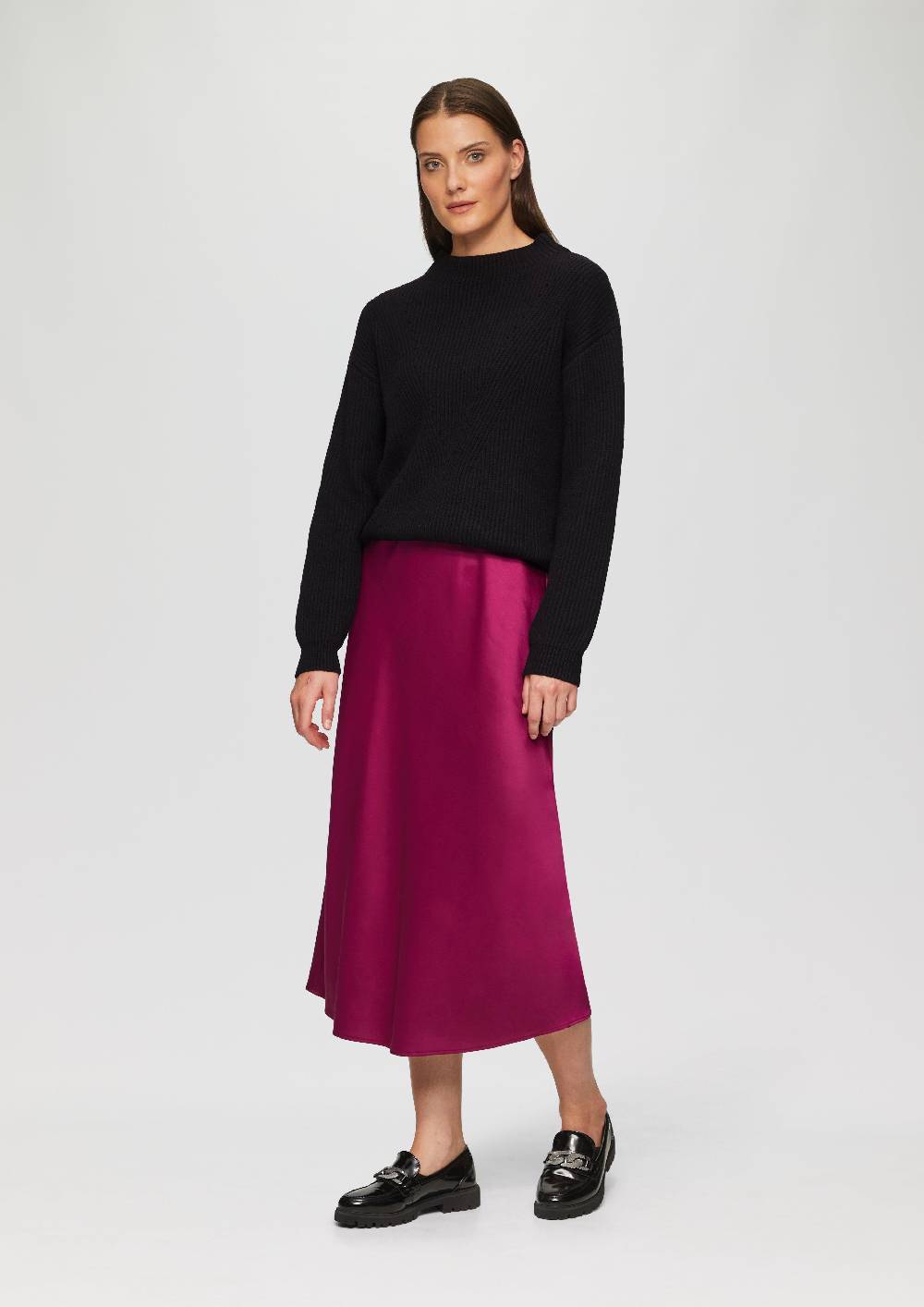 S.Oliver Strickpullover Mit Ajour-Detail