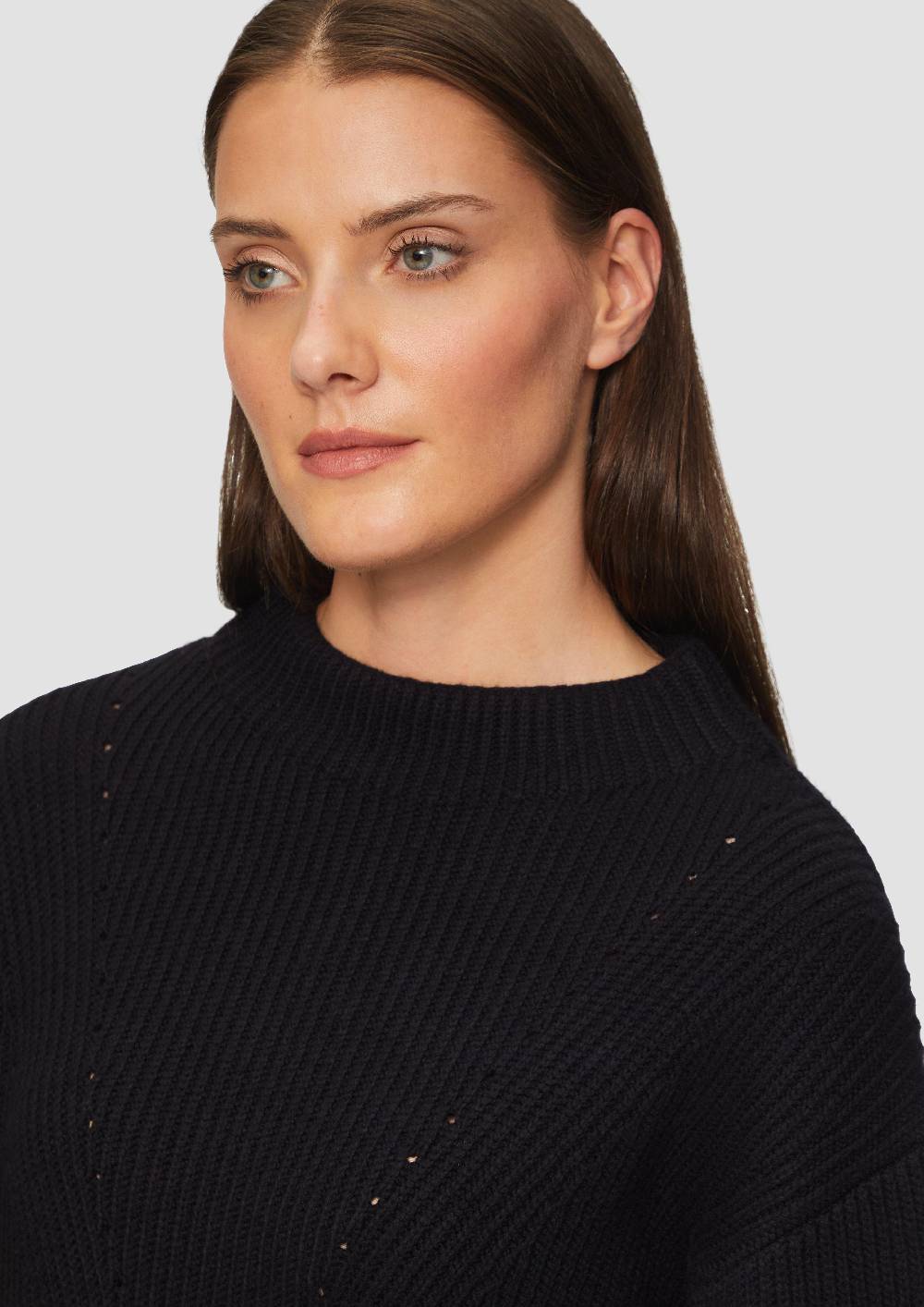 S.Oliver Strickpullover Mit Ajour-Detail