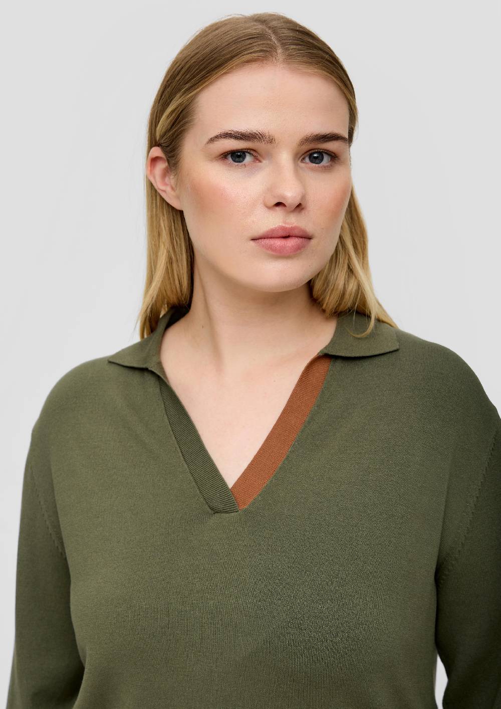 S.Oliver Strickpullover Mit Colour Blocking