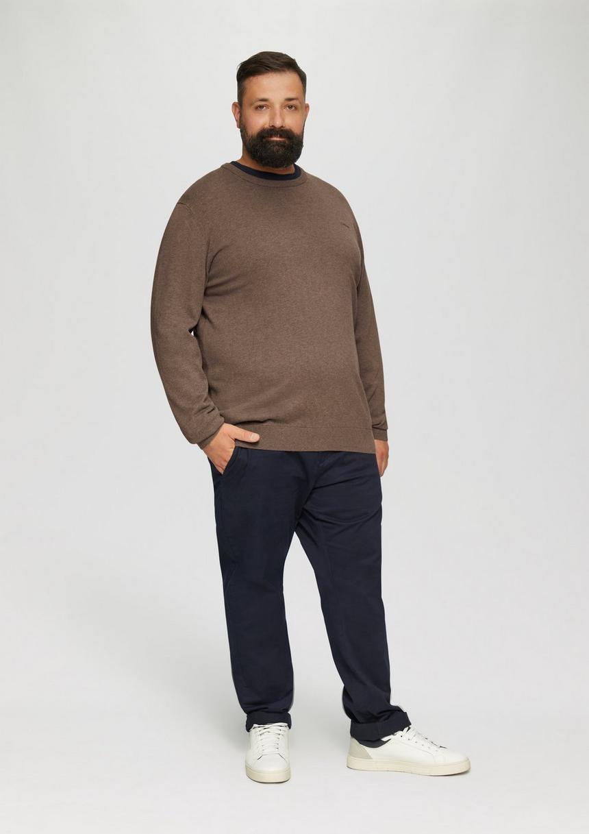 S.Oliver Strickpullover Mit Crewneck