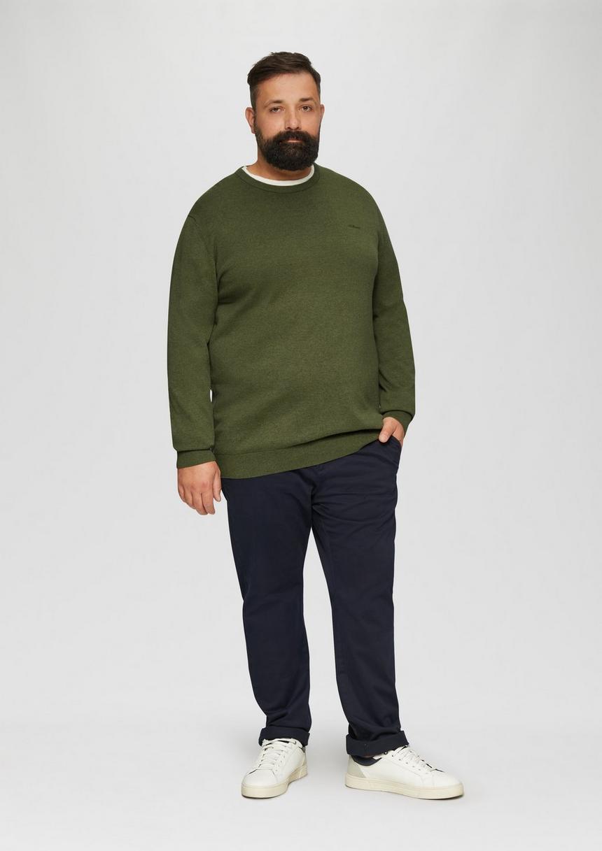 S.Oliver Strickpullover Mit Crewneck