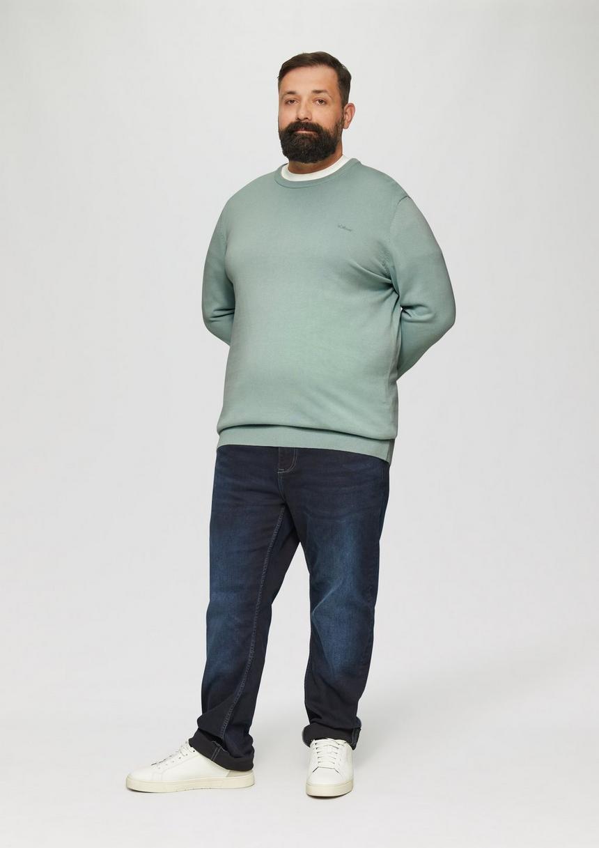 S.Oliver Strickpullover Mit Crewneck