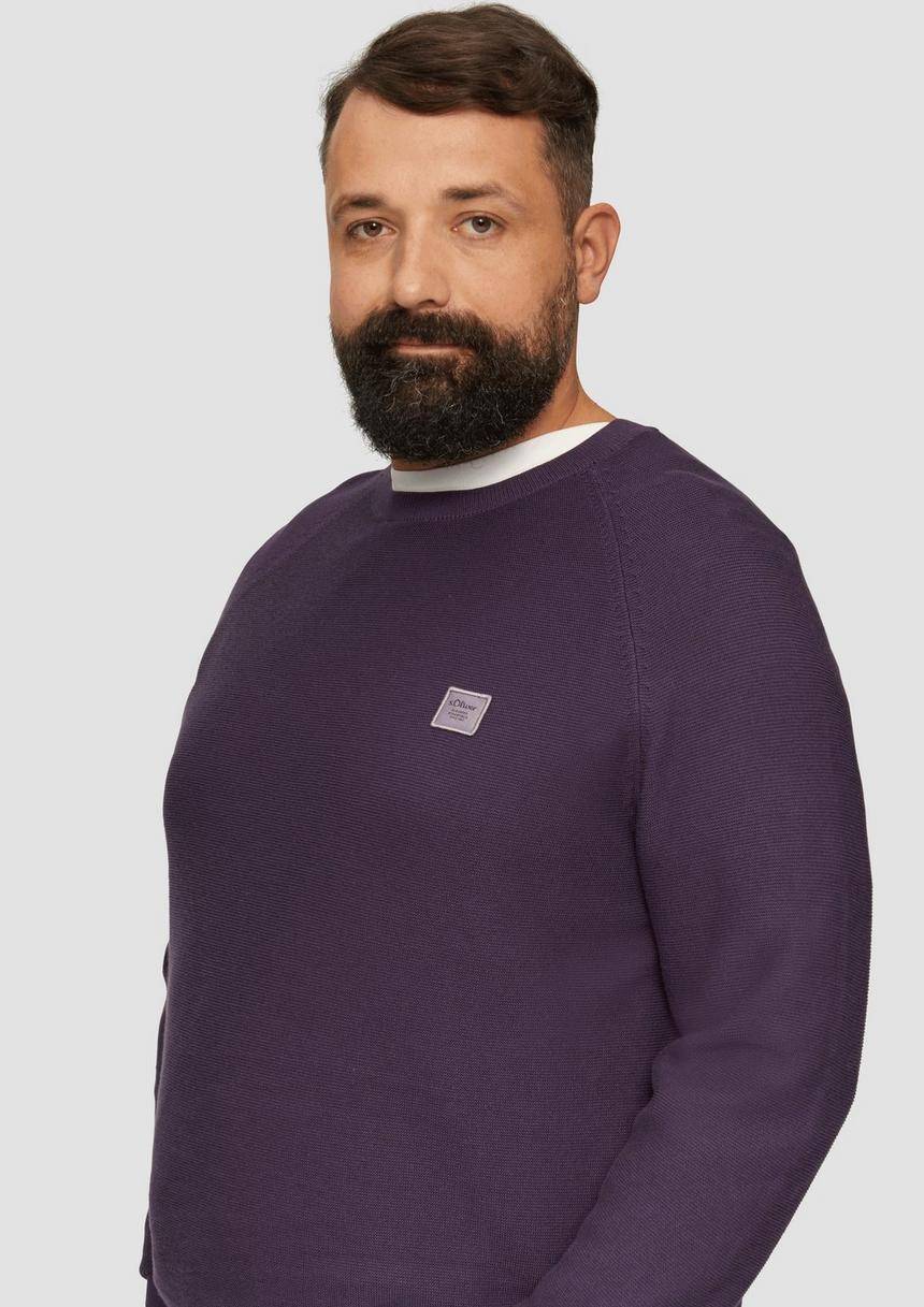 S.Oliver Strickpullover Mit Crewneck