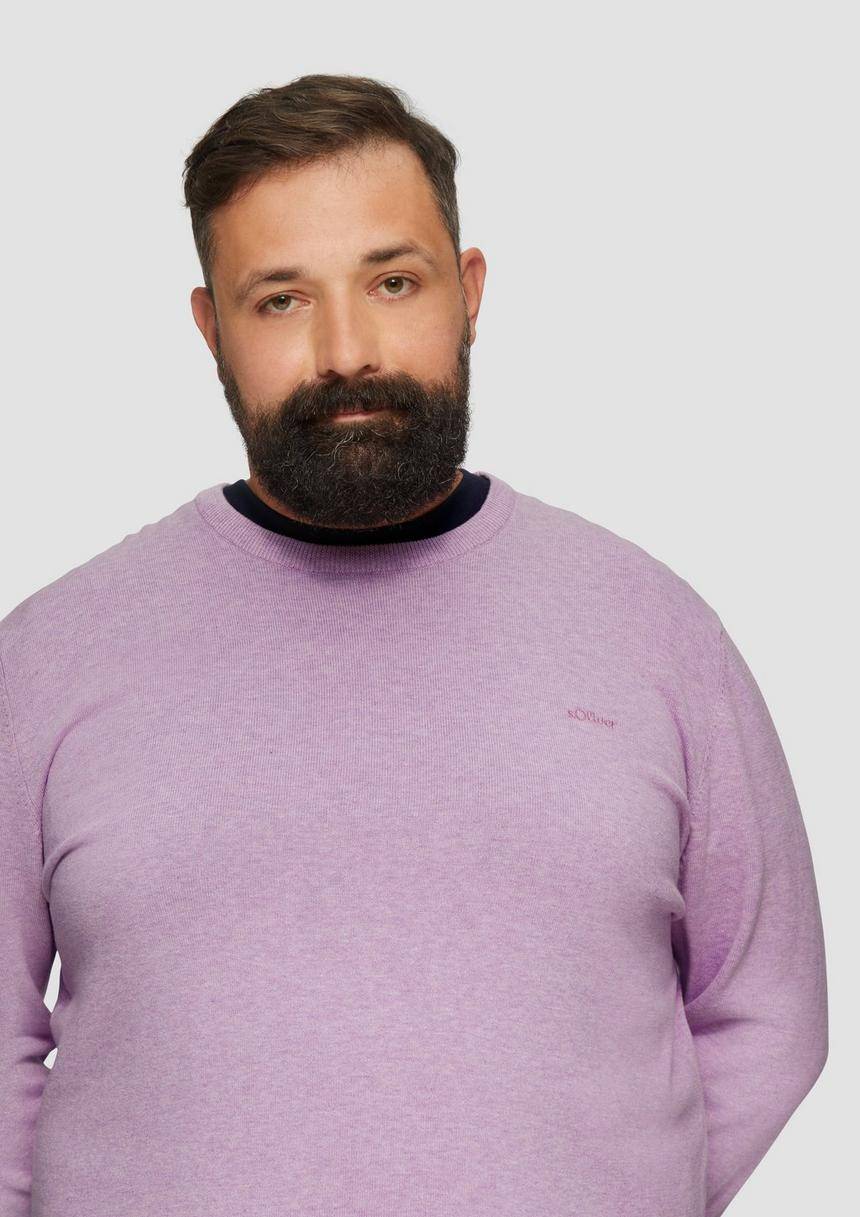 S.Oliver Strickpullover Mit Crewneck