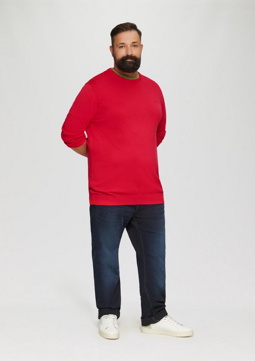 S.Oliver Strickpullover Mit Crewneck