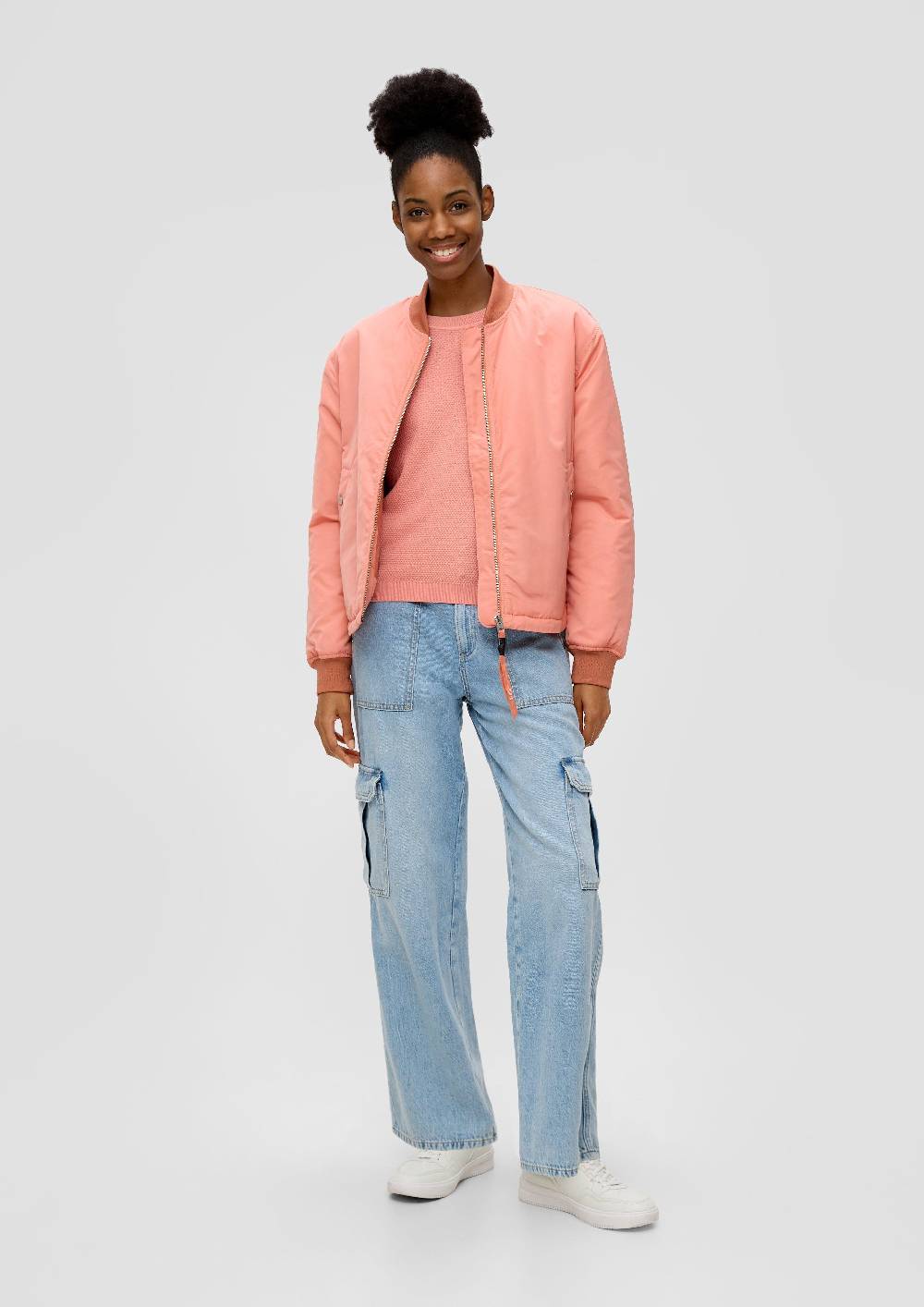 S.Oliver Strickpullover Mit Dobby-Struktur