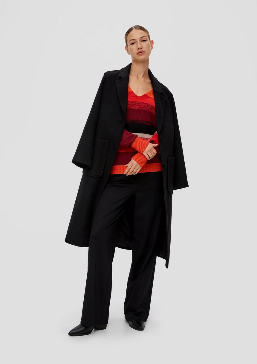 S.Oliver Strickpullover Mit Farbverlauf-Streifen